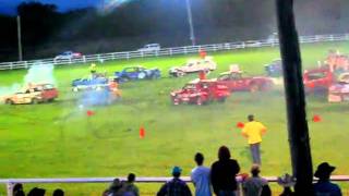 Kyogle Demolition Derby 2010 [upl. by Nikkie]