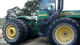 Pushing and Packing Silage in a Bunker [upl. by Rfinnej]