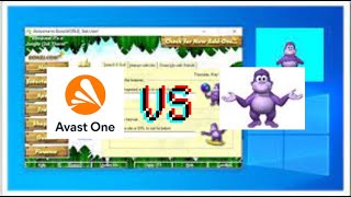 Avast one VS Bonzi buddy virus [upl. by Annoet620]