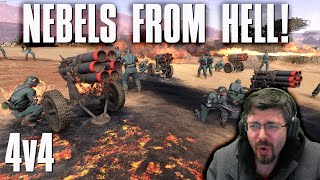 Nebels from Hell  4v4  Company of Heroes 3 [upl. by Nadab]