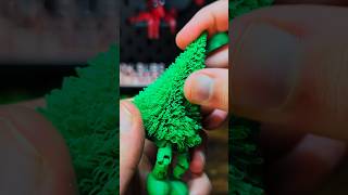 3D printed Hairy Foldable Christmas Tree with Articulated legs [upl. by Surtimed313]