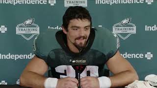 Will Shipley is making a few plays at Eagles camp Heres some of what he said on the topic [upl. by Perkins]