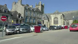 Driving Around Rostrenen amp Plouguernével Côtes dArmor Brittany France 31st August 2022 [upl. by Langille]