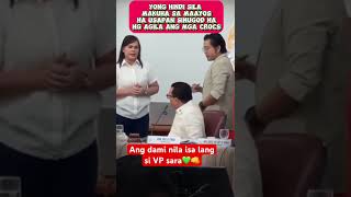 VP SARA SINUGOD ANG MGA CROCS duterte saradutertepolitics viralvideo trendingshortsviralnews [upl. by Anin]