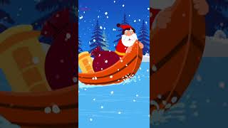 Five Little Santa shorts nurseryrhymes ohmygenius christmas xmassongs [upl. by Edmund]