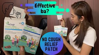 VLOG 71 Effective ba ang NO COUGH Relief Patches Nawala ba ang UBO namin after gamitin Alamin [upl. by Aztilay759]