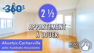 Appartement à louerVisite virtuelleApartment Tour  AhuntsicCartierville 2½BonsLocatairescom [upl. by Muhammad876]