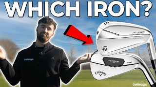 Callaway Rogue ST Pro vs TaylorMade P790 Irons  Which Irons Are Right For YOU [upl. by Kanya664]