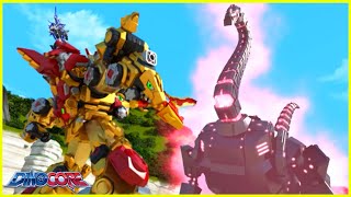 Dinocore Game Season 3 Episode 2  Dino vsDinosaurs  Cartoon For Kids  Dinosaurs Animation Robot [upl. by Aniroc]