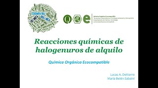 Reactividad de halogenuros de alquilo [upl. by Ibib]