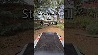 MOWRATOR Remote Control Mower Conquers Steep Hill [upl. by Elwyn434]