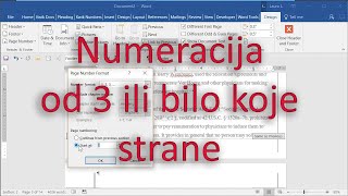 Numeracija od treće strane u Wordu [upl. by Oiramat]