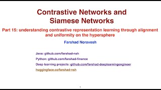 Part 15 understanding contrastive representation learning through alignment and uniformity on [upl. by Holton]