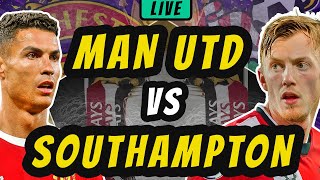 MANCHESTER UNITED vs SOUTHAMPTON  LIVE STREAMING  EPL Premier League Football Match [upl. by Neroc]