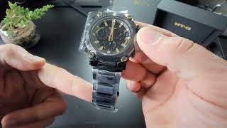 GShock MTG B3000BDE 1A Unboxing [upl. by Anabal]