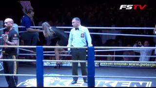 Gari Abajiani vs Nieky Holzken [upl. by Gough]