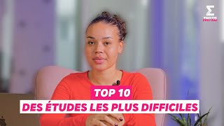 TOP 10 des études les plus difficiles [upl. by Ainecey504]