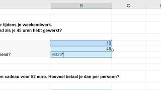 Rekenen met formules in Excel [upl. by Karisa860]