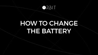 How to change the battery of your Orbit Keys [upl. by Dearman732]