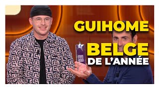 GuiHome élu Belge de l’année aux CinéTéléRevue Awards 2023 [upl. by Nahttam]