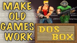 How To Use DosBox  DOSBox Tutorial  How to Play Old Games on Windows 11 [upl. by Reffinnej]