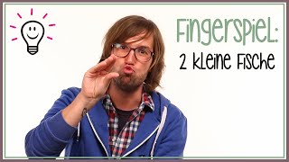 Zwei kleine Fische  Fingerspiele mit herrH [upl. by Tova]