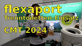 flexaport Der clevere Umbau deiner Toilette auf eine Trenntoilette CMT 2024 [upl. by Kcirdde463]