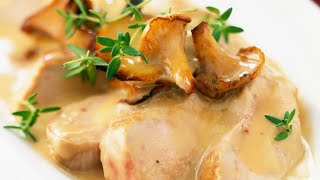 Recette  Suprême de pintade aux champignons [upl. by Adine]