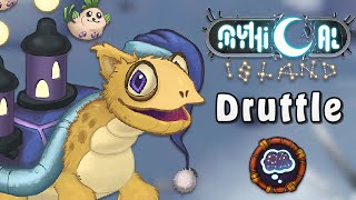 DRUTTLE ON MYTHICAL ISLAND  Fanmade Mythical Monster My Singing Monsters [upl. by Flavius17]