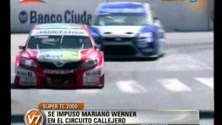 Visión Siete Werner ganó el Súper TC 2000 en el centro porteño [upl. by Ayyidas277]