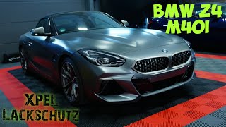 BMW Z4 M40i How We Wrap XPEL Lackschutz PPF in Würzburg by CR CarWrapping [upl. by Hafler]