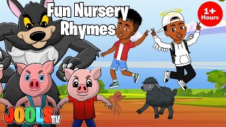 Baa Baa Black Sheep  More Fun Nursery Rhymes  Hip Hop Songs for Kids amp Trapery Rhymes  Jools TV [upl. by Romney]