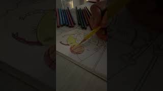 Mutfak oturması 🥰 art boyama keşfet sports drawing cute diy satisfying [upl. by Elocan230]