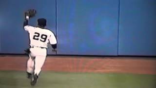 Gerald Williams Saves Dwight Goodens No Hitter Robbing ARod [upl. by Eliezer]