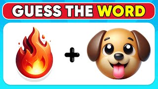 Can You Guess The WORD By The Emoji 🤔 Emoji Quiz 8 [upl. by Yllatan]