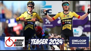 TRAILEROMLOOP HET NIEUWSBLAD amp KUURNE BRUSSEL KUURNE 2024 [upl. by Hadria]