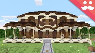 Transforming GRIANS MINECRAFT MANSION With Redstone [upl. by Hedges714]