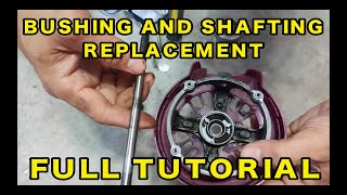 ELECTRIC FAN BUSHING AND SHAFTING REPLACEMENT FULL TUTORIAL TAGALOG [upl. by Toille596]