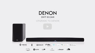 Introducing the Denon DHTS516H Soundbar with HEOS Builtin [upl. by Eldnek606]