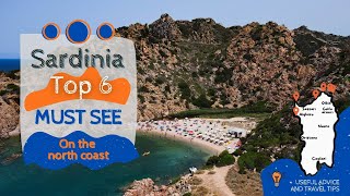 Northern Sardinia  Top 6 Best beaches and what to see Useful tips and advice  travel itinerary [upl. by Sansone]