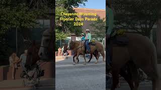 Cheyenne Wyoming Frontier Days Parade 2024 watch the 64 minutes video on my channel cheyennewyoming [upl. by Brenza]