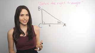 Trigonometry Solving Right Triangles How NancyPi [upl. by Helali28]