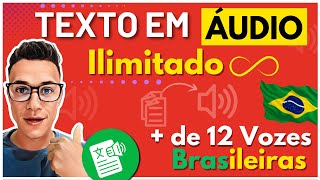 Encontrei  Narrador de Textos com Vozes Reais ilimitadas e Brasileiras [upl. by Slaughter]