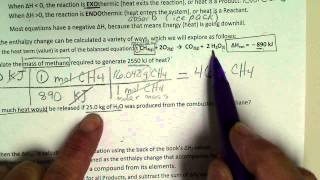 Enthalpy Calculations Delta H Heat values that accompany a chemical reaction [upl. by Salvucci]