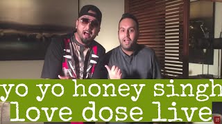 Yo Yo Honey Singh rapping love dose for the BBC [upl. by Dorthea]