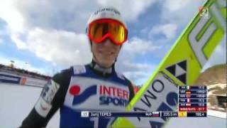 Jurij Tepes  Vikersund 2355m New PB [upl. by Ramma781]