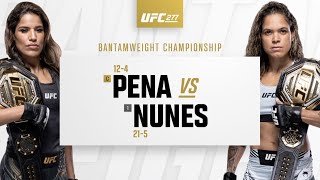 UFC 277 Amanda Nunes vs Julianna Pena 2 HIGHLIGHTS [upl. by Bourque]