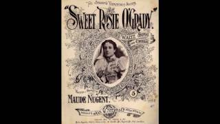 Sweet Rosie OGrady 1896 [upl. by Dnomaid]