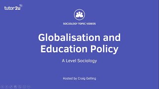 Globalisation and Educational Policy [upl. by Johnnie592]