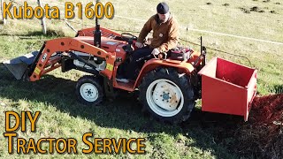 Tractor Service  Kubota B1600 [upl. by Scholem]